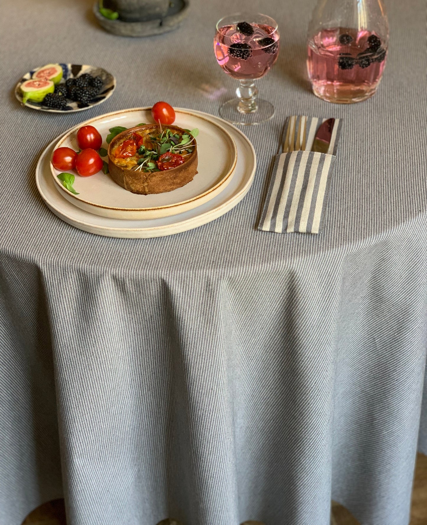 Round Tablecloth, Recycled fabric | Nord 2